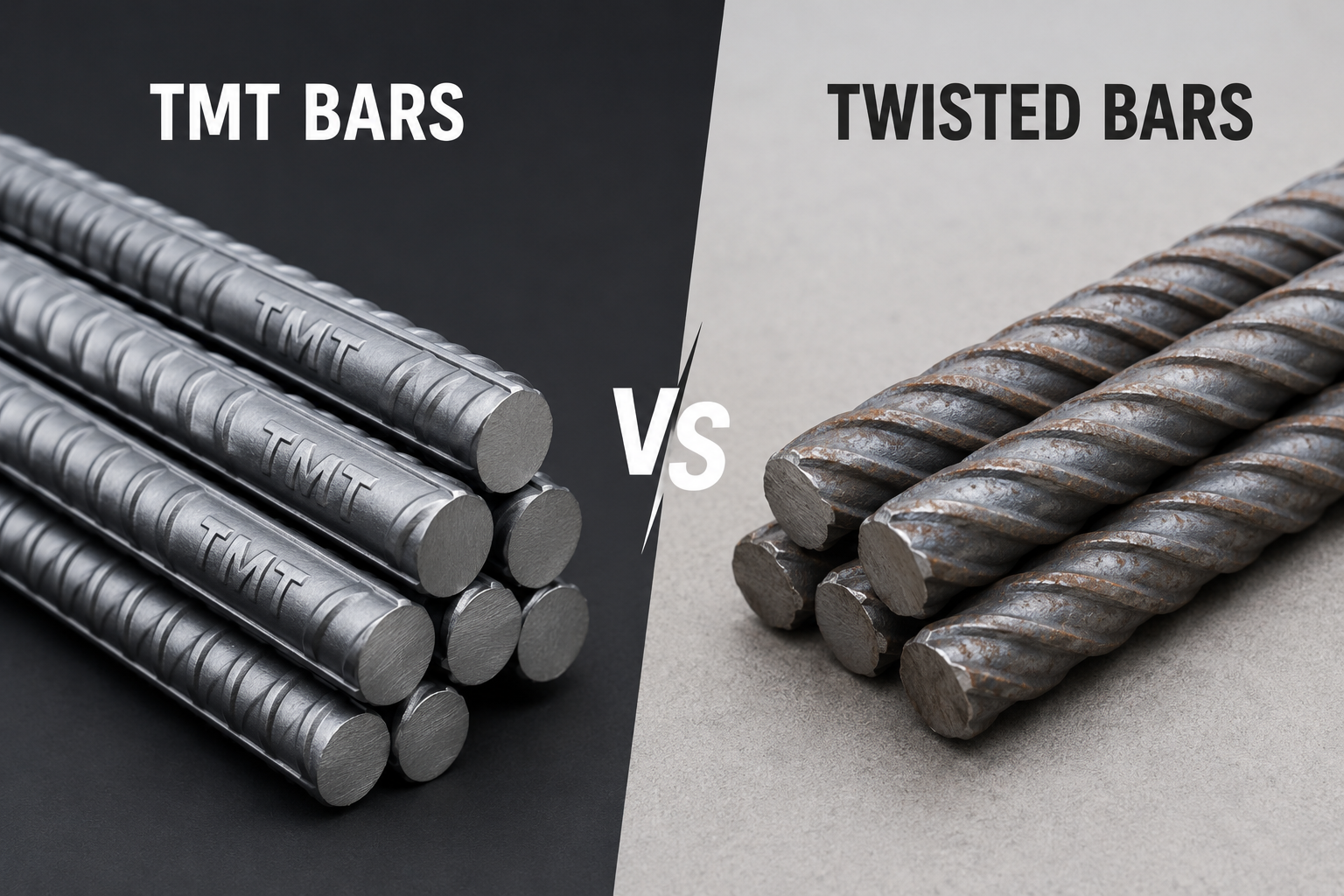 TMT Bars vs Twisted Bars in Kenya: 2026 Guide to Strength & Differences | BHD Kenya