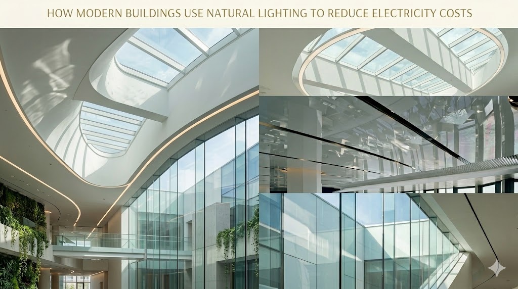 How Modern Buildings Use Natural Lighting to Reduce Electricity Costs