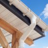 PVC gutters for residential and commercial use